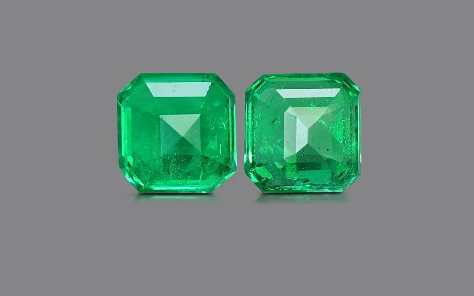 Zambia Emerald Pair - 5.01 ct