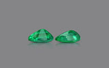 Zambia Emerald Pair - 9.52 ct