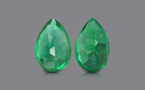 Zambia Emerald Pair - 9.52 ct