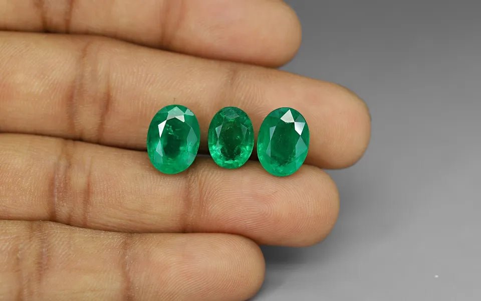 Zambia Emerald Set - 13.56 ct