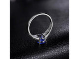 14Kt White Gold 1.15ct Tanzanite Ring with diamonds