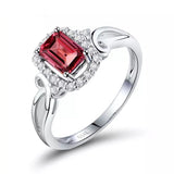 14kt White Gold Diamond & 0.83ct Pink Tourmaline Ring