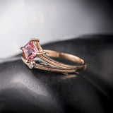 18kt Rose Gold & 0.49 ct Tourmaline Ring