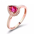 18kt Rose Gold & 0.52 ct Tourmaline Ring