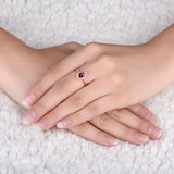 18kt Rose Gold & 0.52 ct Tourmaline Ring