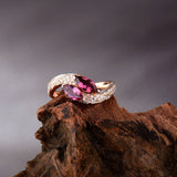 18kt Rose Gold & 0.69 ct Tourmaline Ring