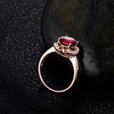 18kt Rose Gold & 1.59 ct Tourmaline Ring