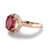 18kt Rose Gold & 1.59 ct Tourmaline Ring