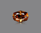Natural Brown Zircon 4.30 ct – Fancy Cut, Untreated, Certified