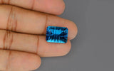Natural London Blue Topaz 13.23 ct – Octagon Cut, Certified