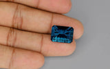 Natural London Blue Topaz 13.88 ct – Octagon Cut, Certified