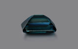 Natural London Blue Topaz 3.09 ct – Emerald Cut, Irradiated, Certified
