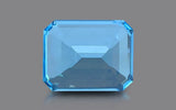 Natural Swiss Blue Topaz 26.88 ct – Octagon Cut, Certified