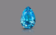 Natural Swiss Blue Topaz 7.30 ct – Pear Cut, Certified