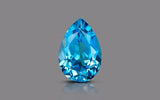 Natural Swiss Blue Topaz 7.30 ct – Pear Cut, Certified